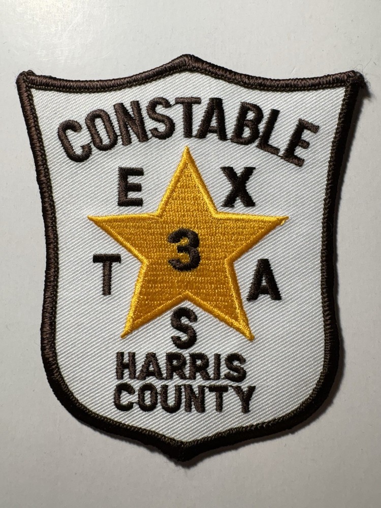 RARE ~ Harris County Texas Constable Precinct 3 Patch