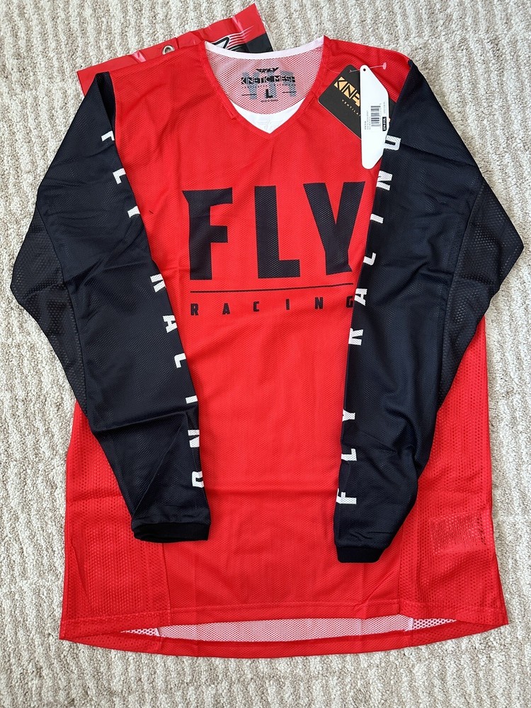 FLY Kinetic Mesh - Red/Black (Large)