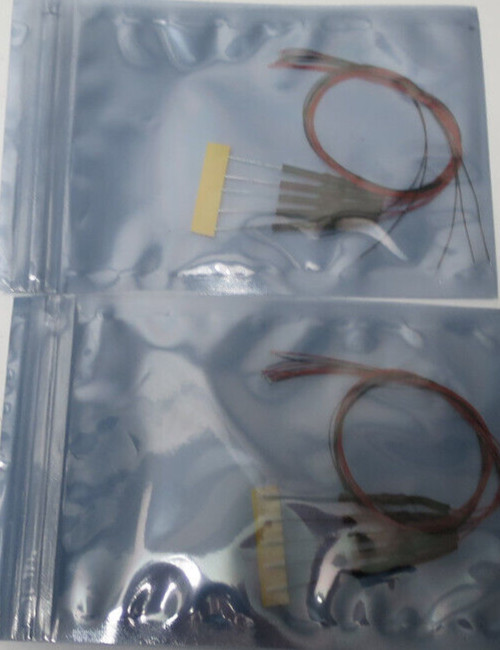 (D8) Micro LED 10x Cool White 402 8-16 Volt HO Complete Connection Ready!!