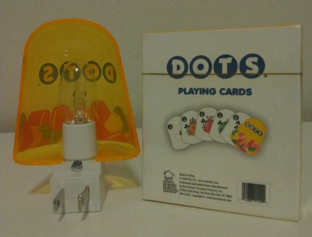 Dots Candy Night Light & Playing Cards