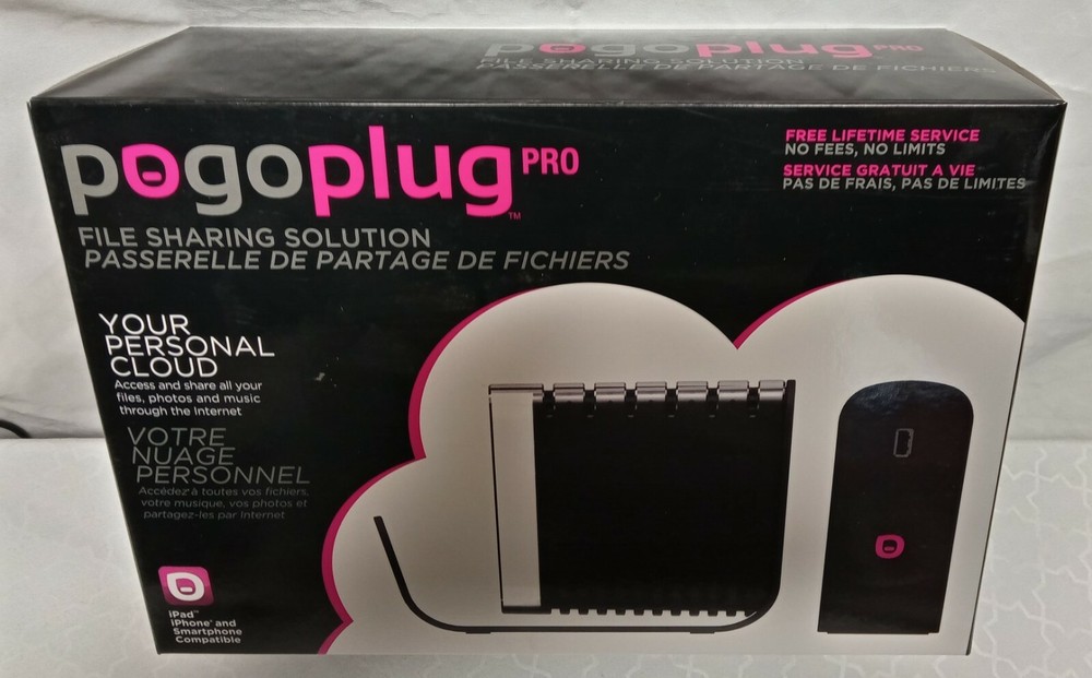 Pogoplug Pro Personal Cloud Device File Sharing Solution Brand New in Box