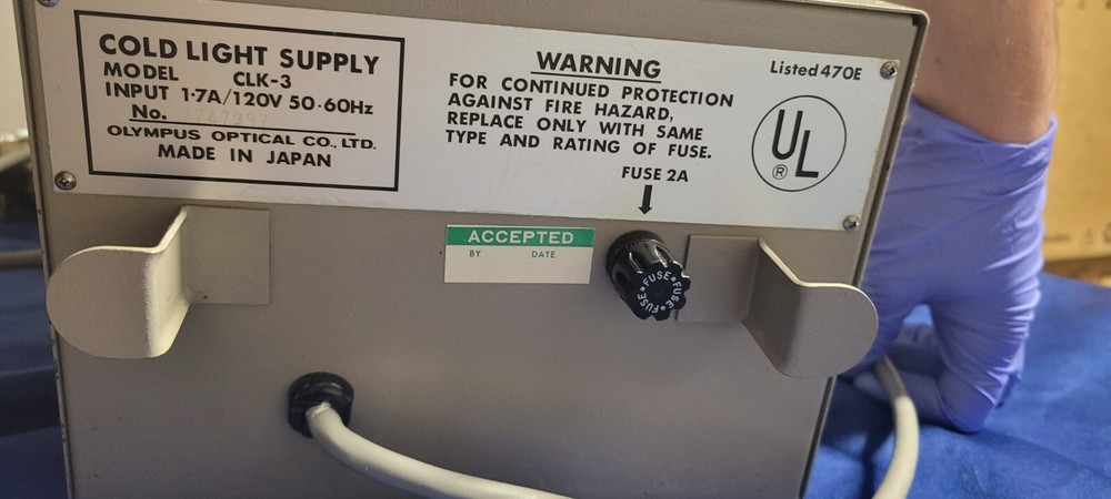 Olympus CLK-3 Cold Light Supply Endoscopy Light Source