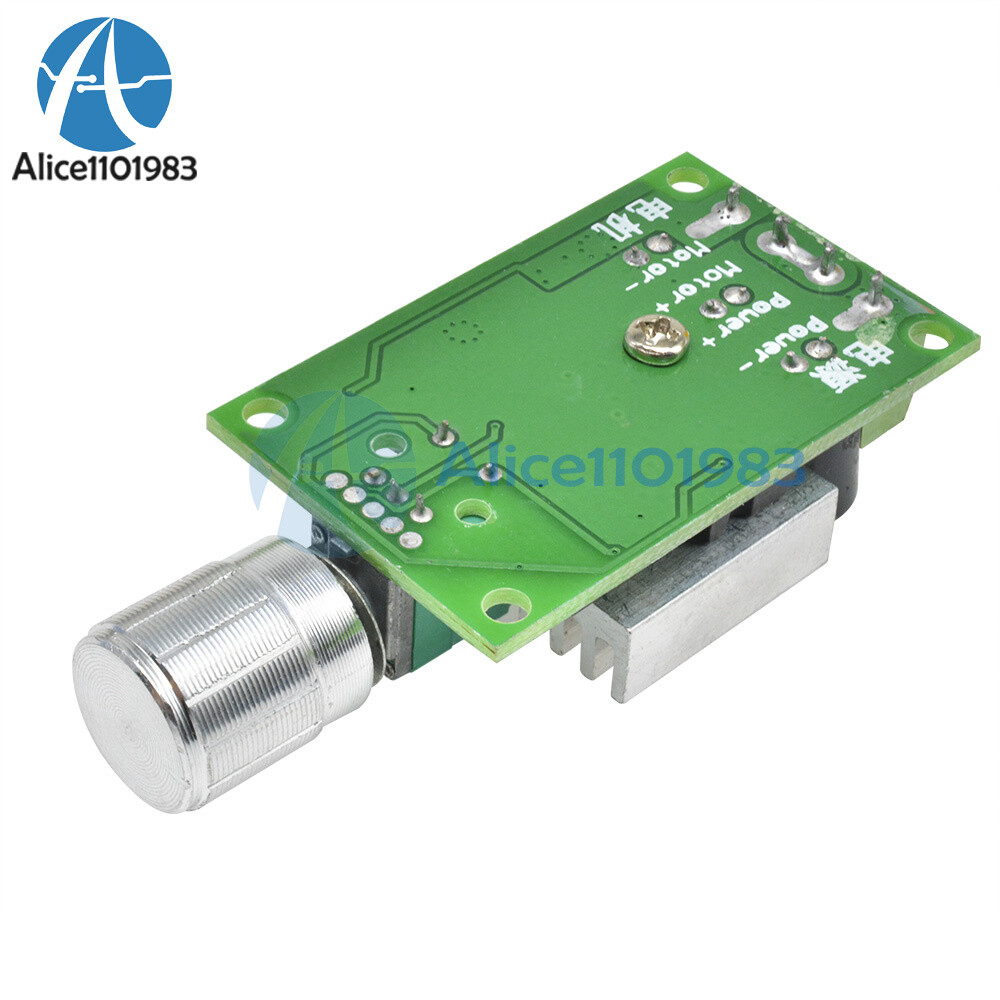 DC 6V 12V 24V 30V 10A DC Motor Speed Controller PWM Controller Board