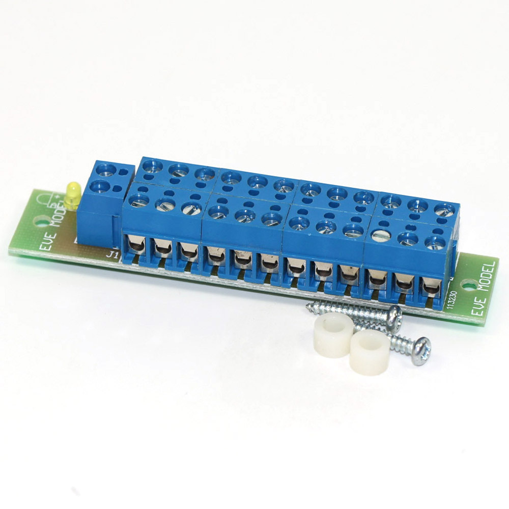 2 Sets Power Distribution Board With Status LEDs DC AC Voltage Power Controller