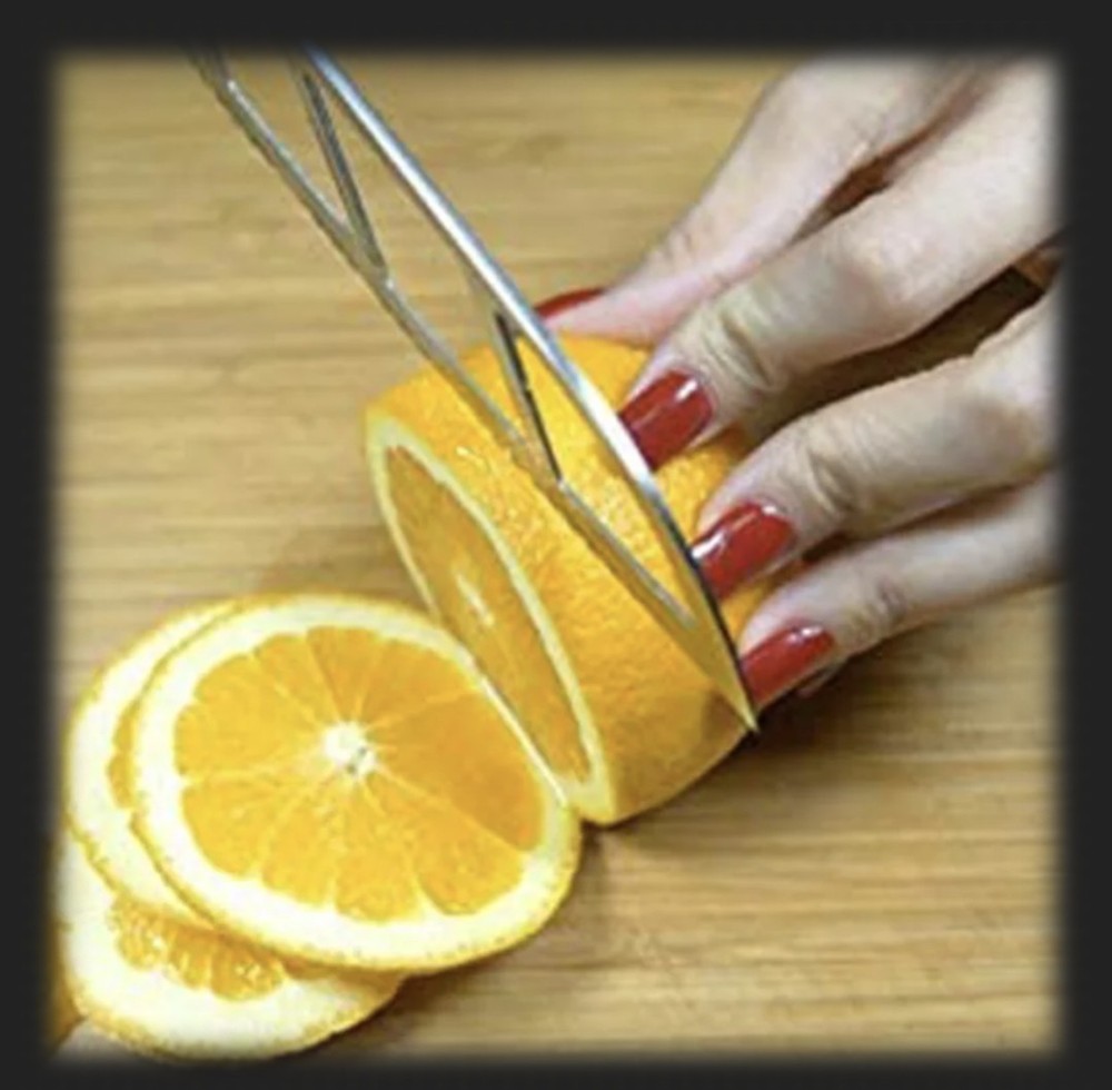 EasySlice 5-Piece Knife Set In Protective Cover Kitchenware Multicolor