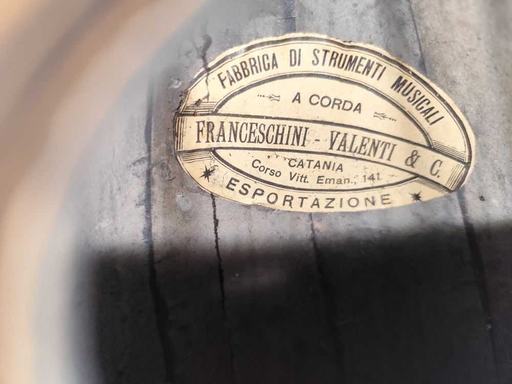 Mandolin 4/4 Franceschini Valenti 1925 Catania 曼陀林 만돌린マンドリン
