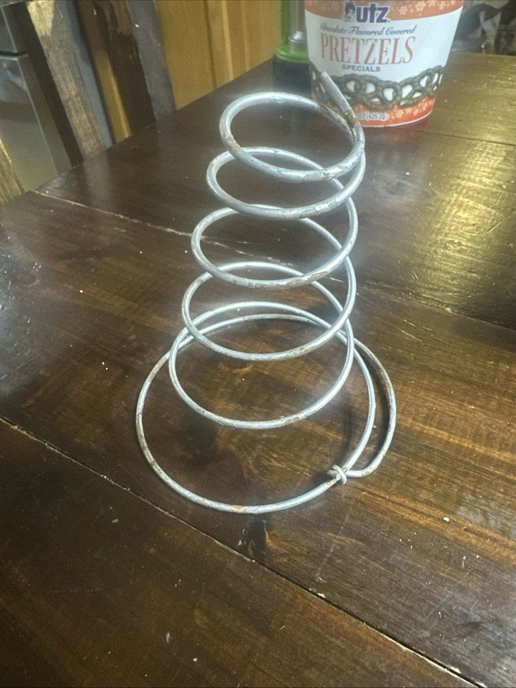 Metal Coil Spring Silver Spiral Wire Craft Piece