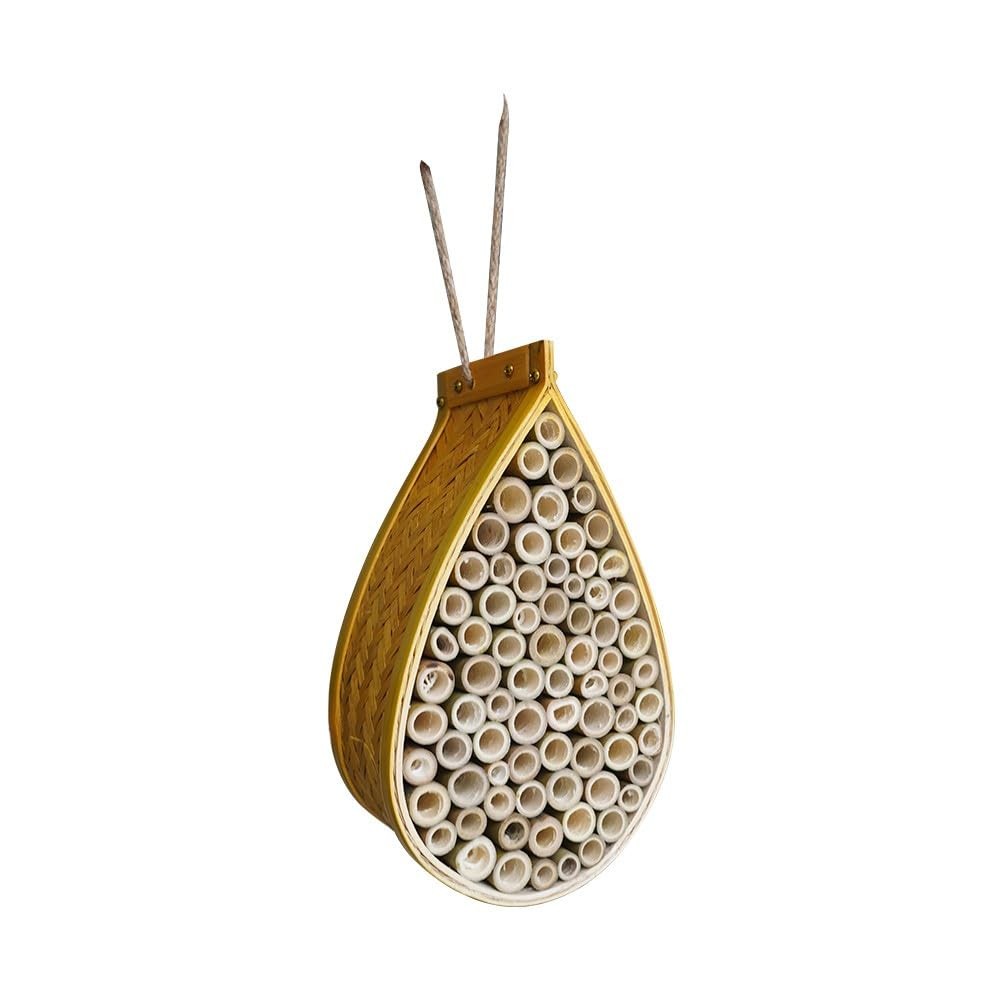 Bamboo Mason Bee Hive House