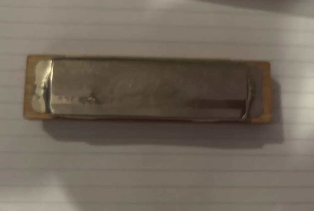 Vintage STAR HARMONICA with Box, Art No Uc 520