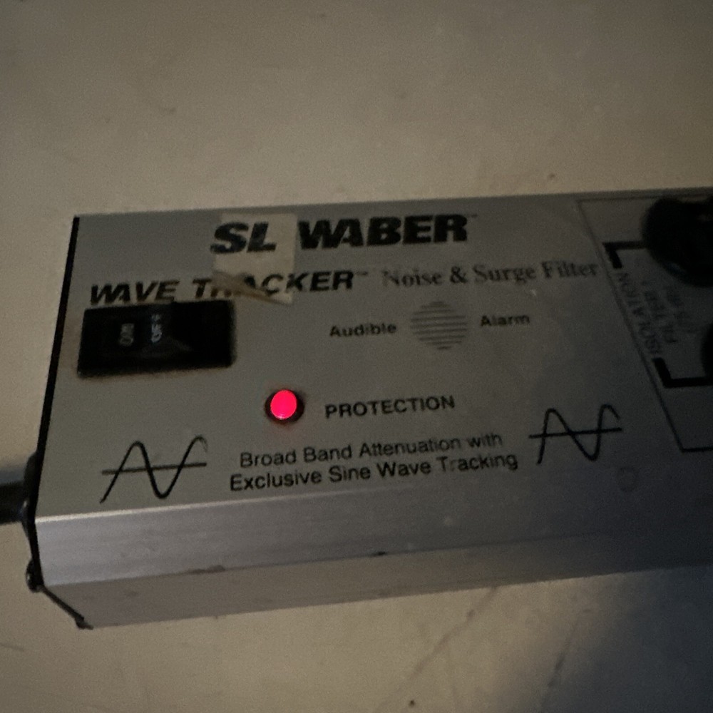 SL Waber Wave Tracker Noise & Surge Filter WT4 Untested