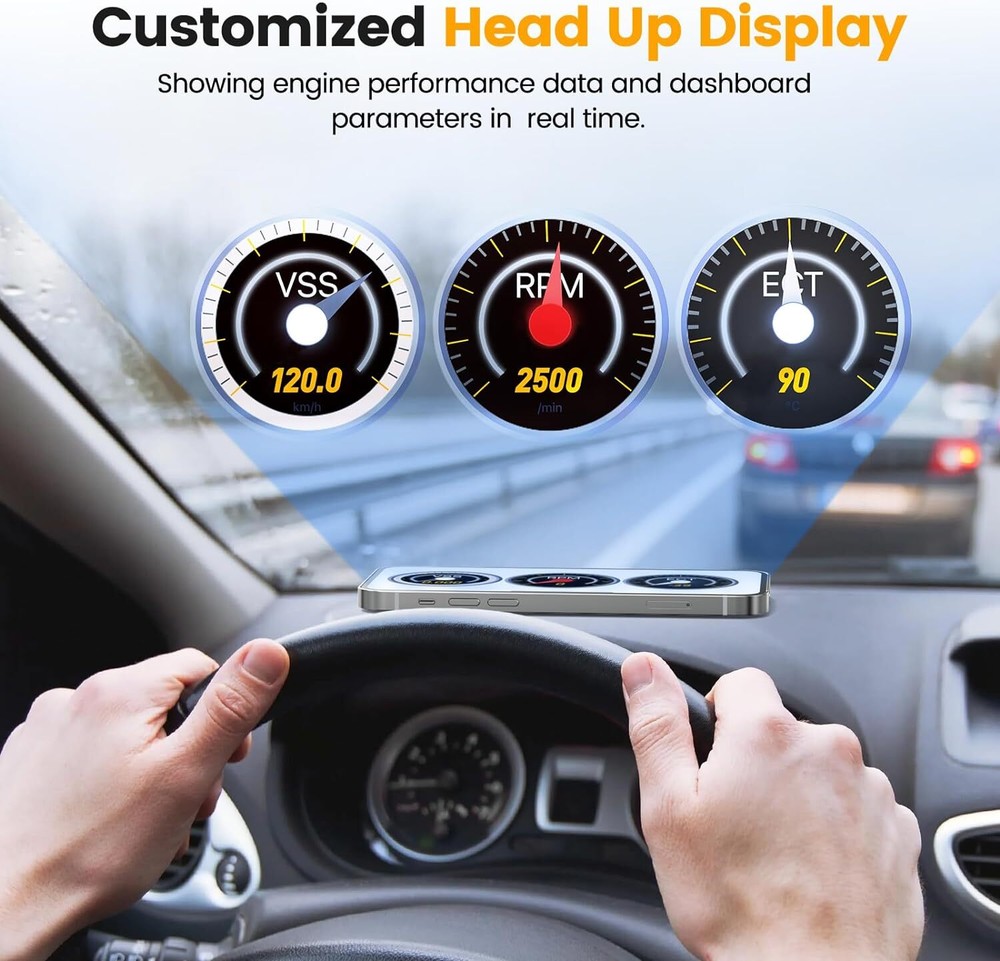 AD310 BT Bluetooth OBD2 Scanner Code Reader Engine 2024 ANCEL for iOS Android