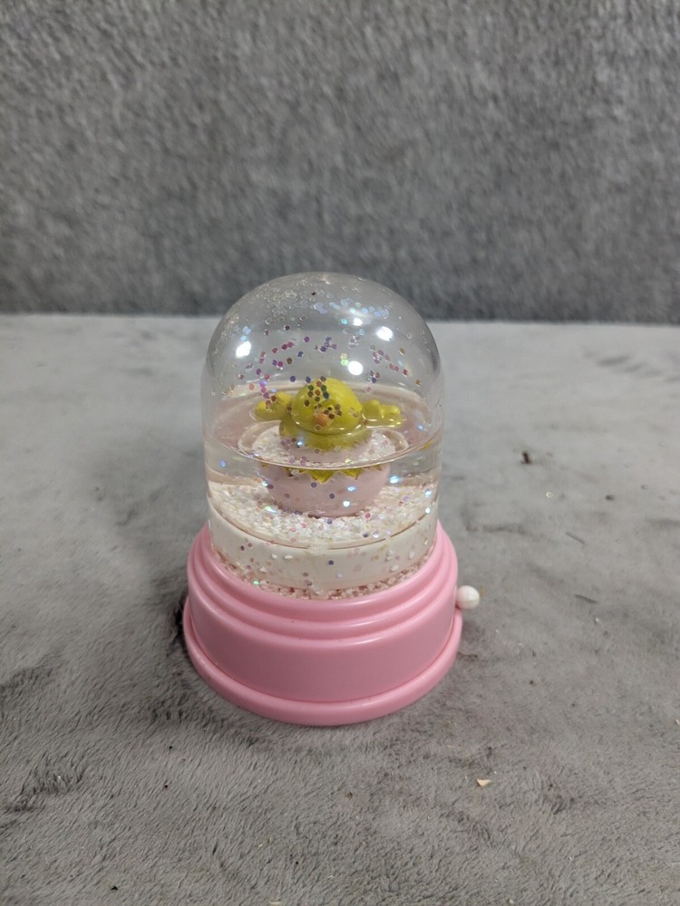 Chicken Snow Globe Easter Snowdome Snow Globe 3.5” - Missing Water!!
