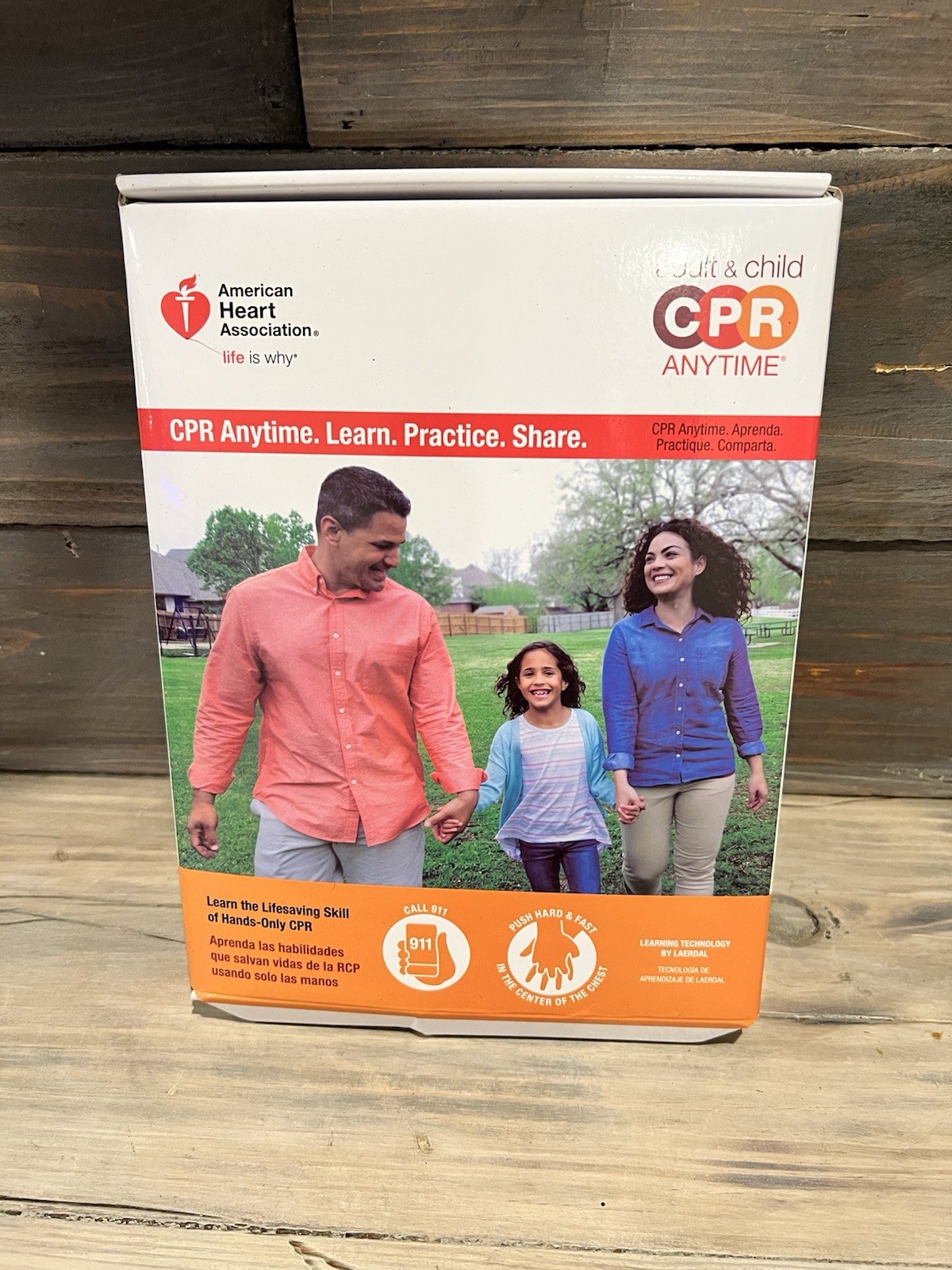 Life Saving Adult and Child CPR Anytime Kit Open Box Not Used