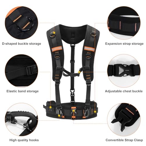 Adjustable Camera Strap for Photographers – Multi-Function Dual Large Black