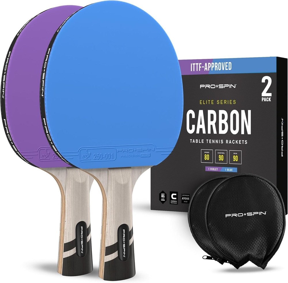 Professional Table Tennis Rackets with Rubber
