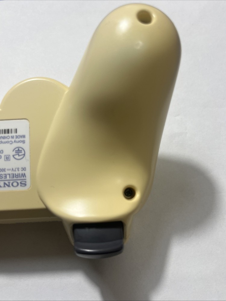 Sony PS3 Dualshock 3 Controller OEM Tested Working Yellowed Shell