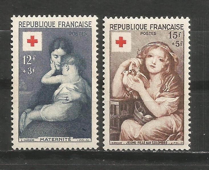 France Scott # B 282-83 MNH