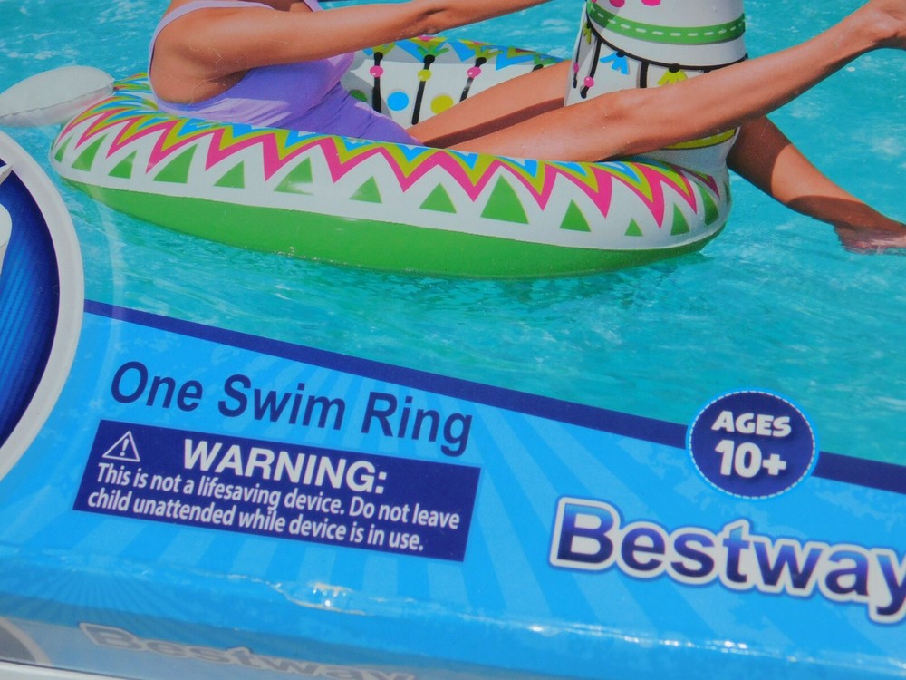 Alpaca Swim Ring Pool Float Ages 10+