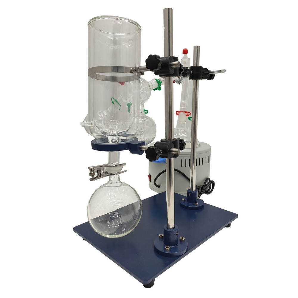 110V Short-range Molecular Distillation Apparatus Laboratory Heating Stirring