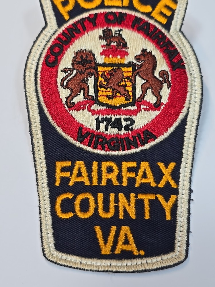 Fairfax County Police Patch Virginia