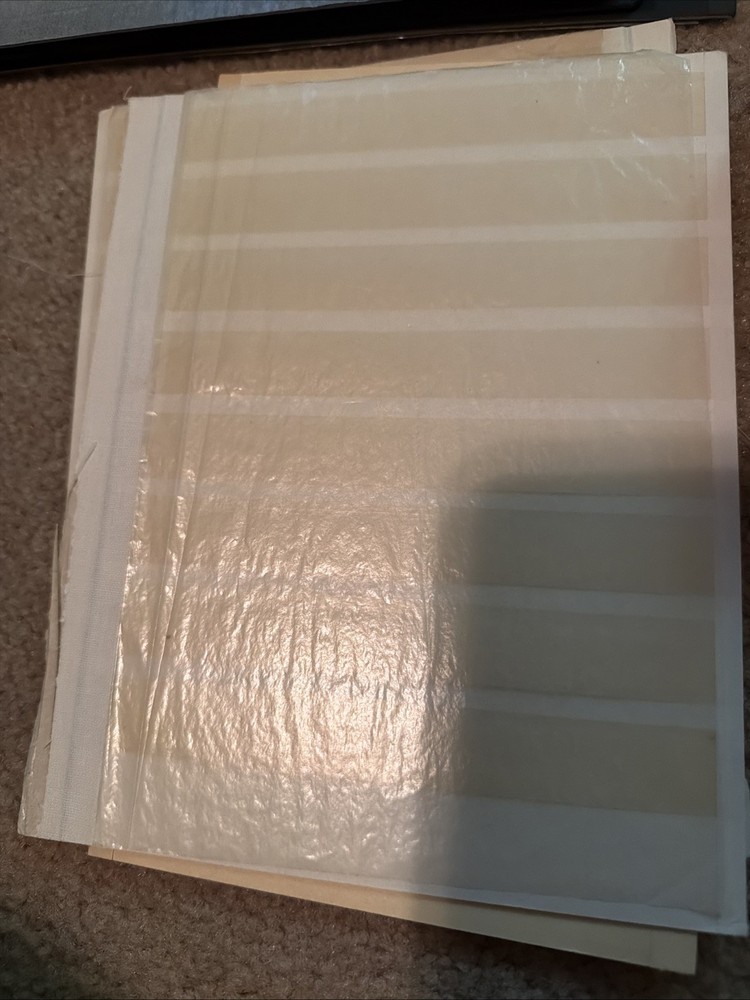 Stamp Album Stock Book