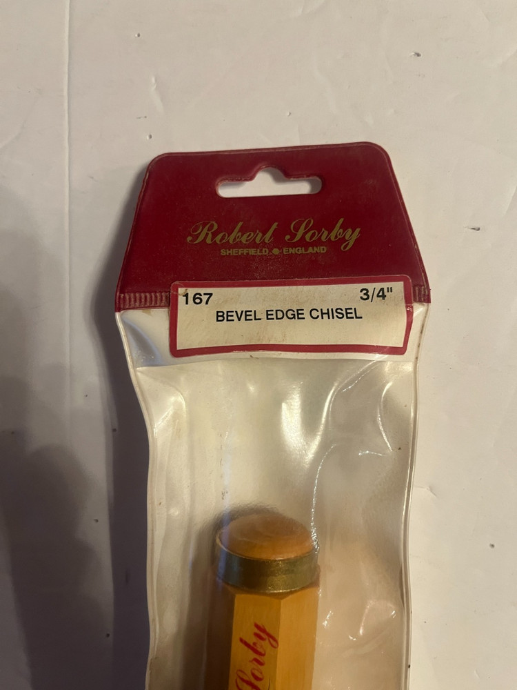 Robert Sorby 167 Bevel Edge Chisel 3/4"
