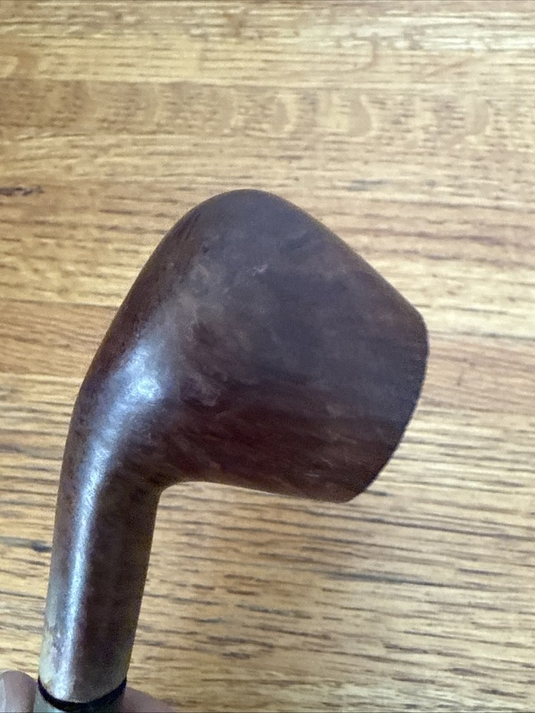 Comoy’s Satina Smooth Bent Brandy Pipe 56. Rough Shape