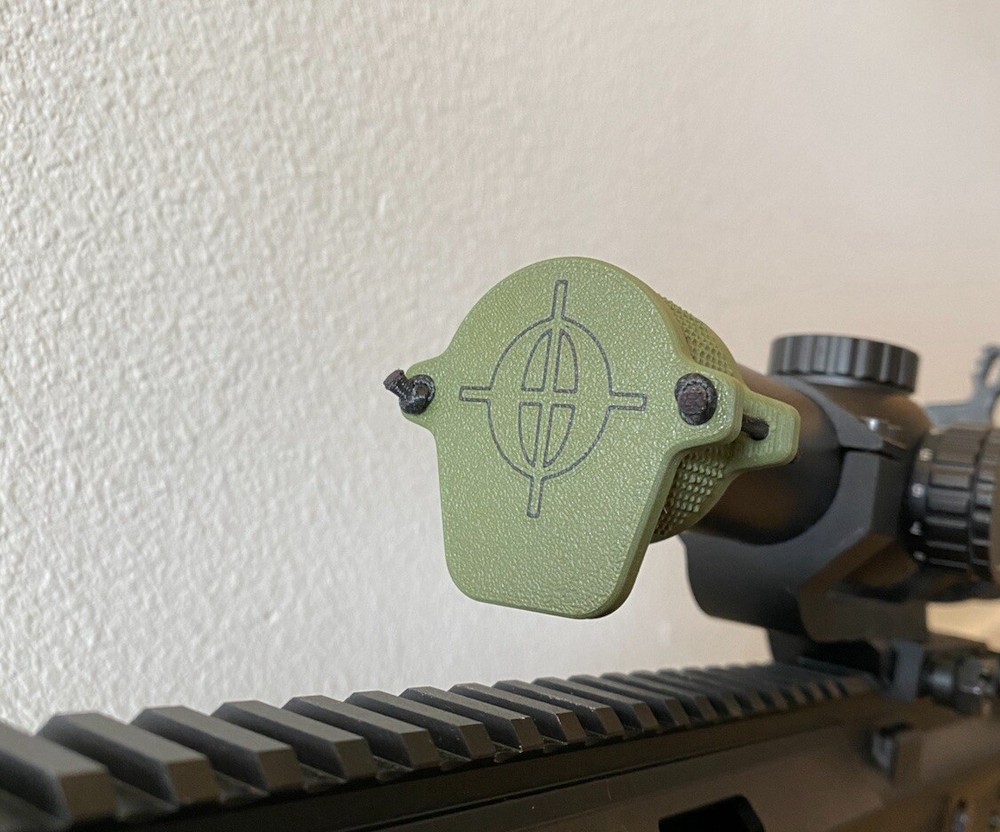 CUSTOM ARD (Anti Reflective Device) Killflash Elastic Flip Cover LPVO Scope