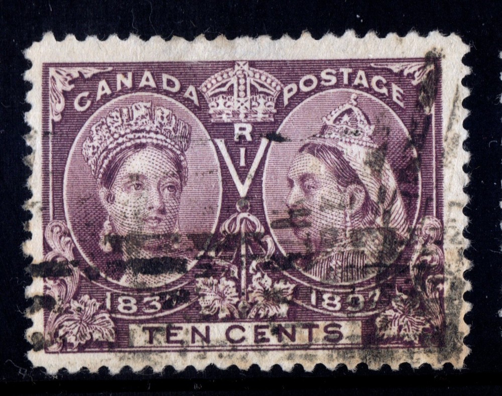 #57 Jubilee 10c Canada used