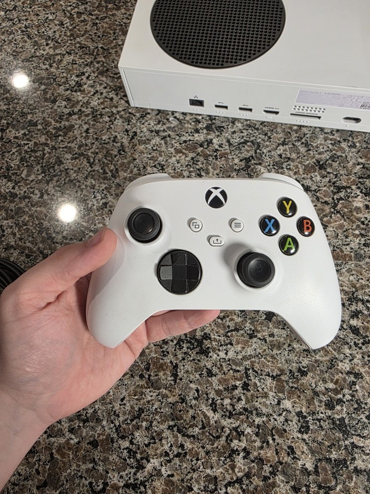 Microsoft Xbox Series S 512GB Console - White TESTED w/ Cables + Controller