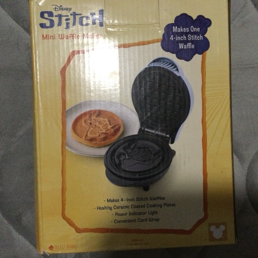 Disney Lilo And Stitch Mini Waffle Maker