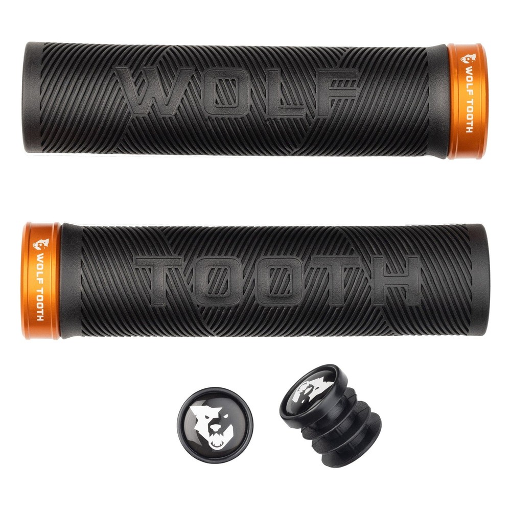 Wolf Tooth Echo Lock-On Grips Black