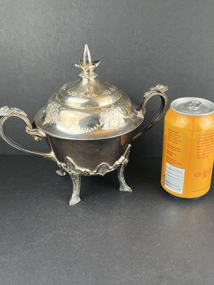 Meriden Britannia Silverplate Tea & Coffee Pattern 1881 9pc Set Victorian