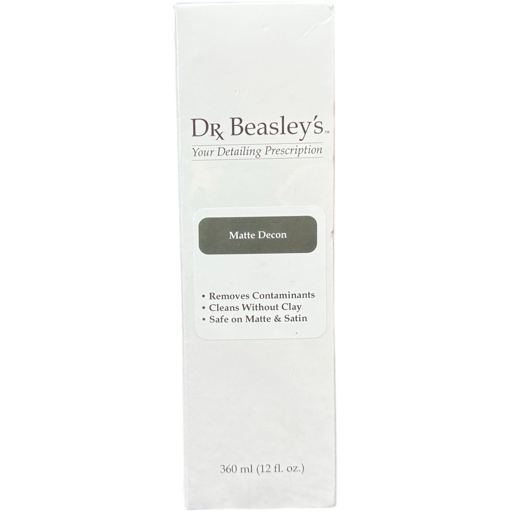 Dr. Beasley's 12oz Matte Decon FREE SHIPPNG