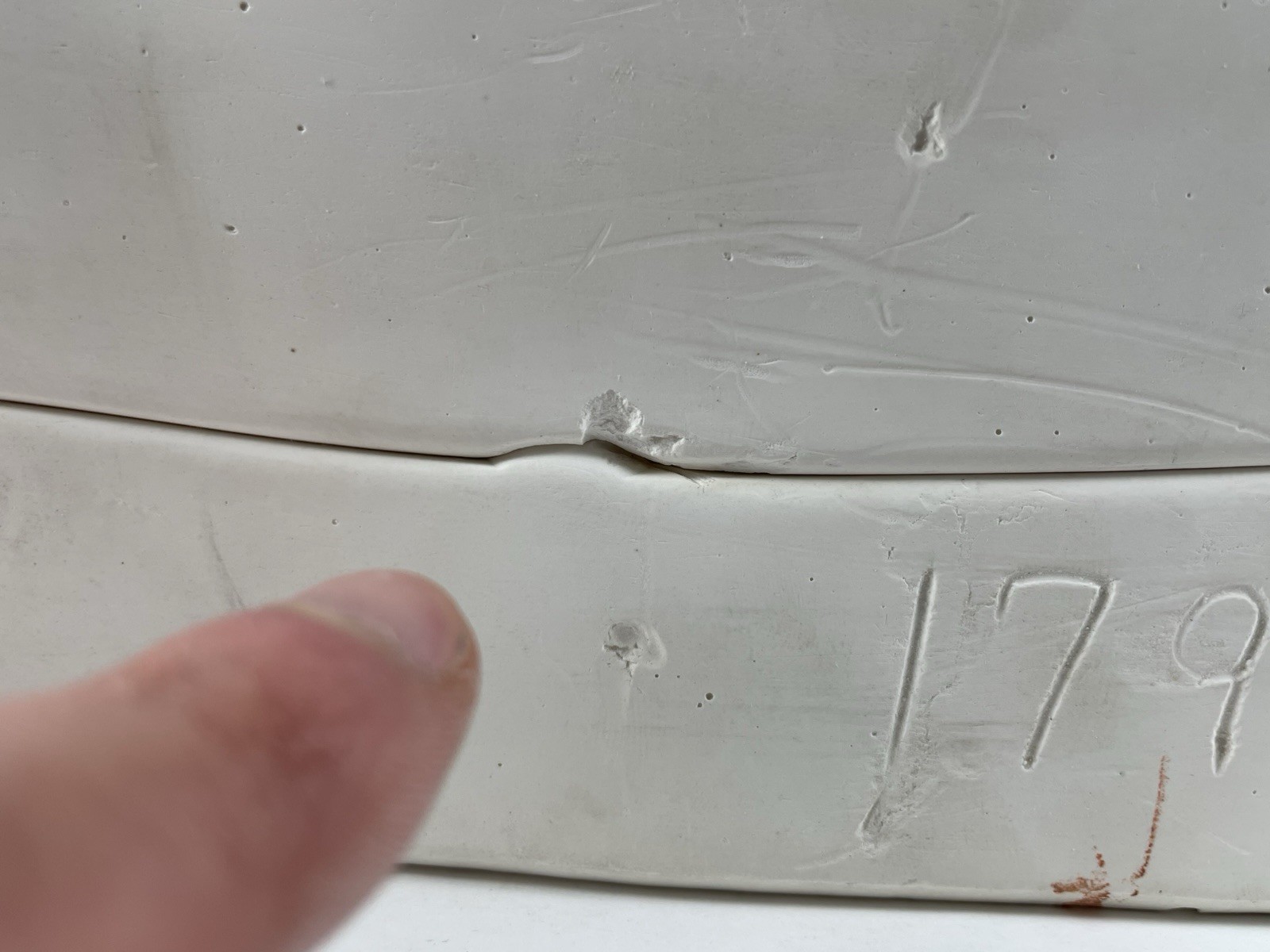 Nowell’s Inc Ceramic Casting Mold Skeleton & Mummy Figurine #NM-1797 Halloween