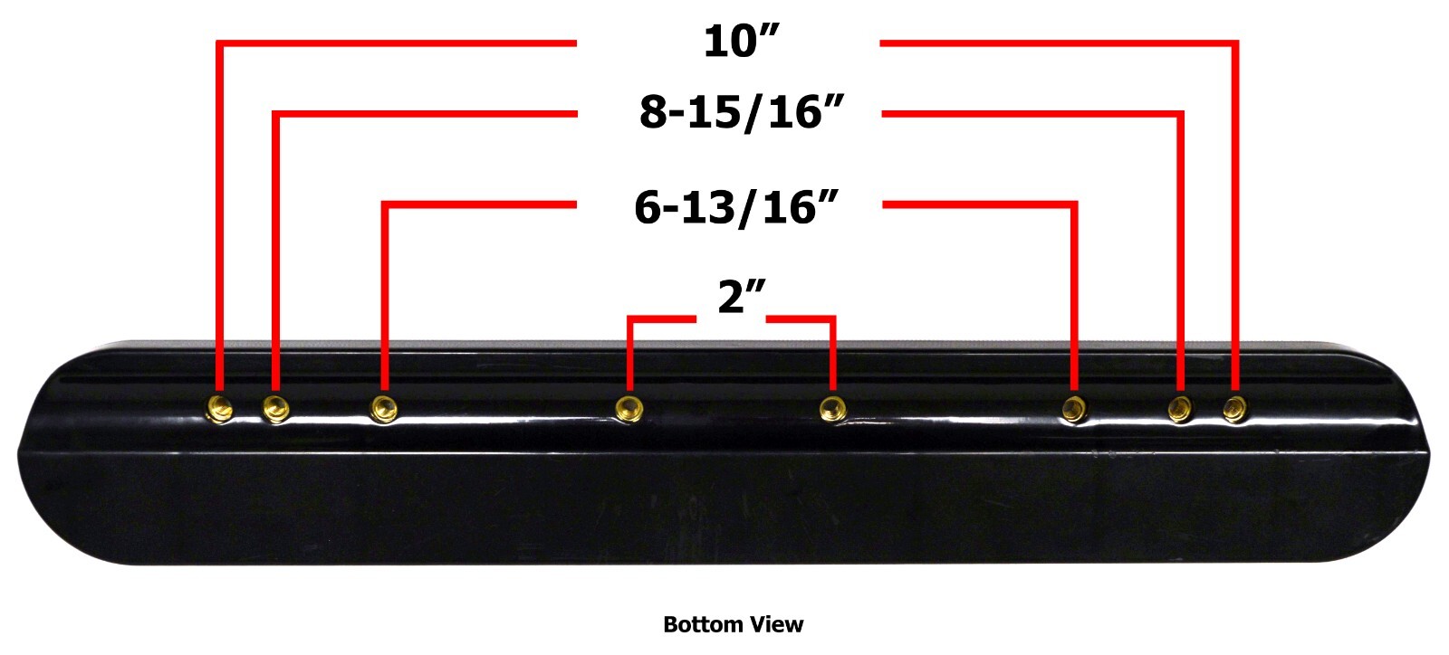 NEW Heavy Duty FULL Length (13-7/8") Wheelchair Arm Pads, BLACK (Pair) Universal