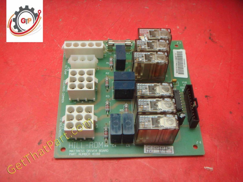 Hill-Rom P3700 Affinity Oem Mattress Driver Control PCB Board Assembly