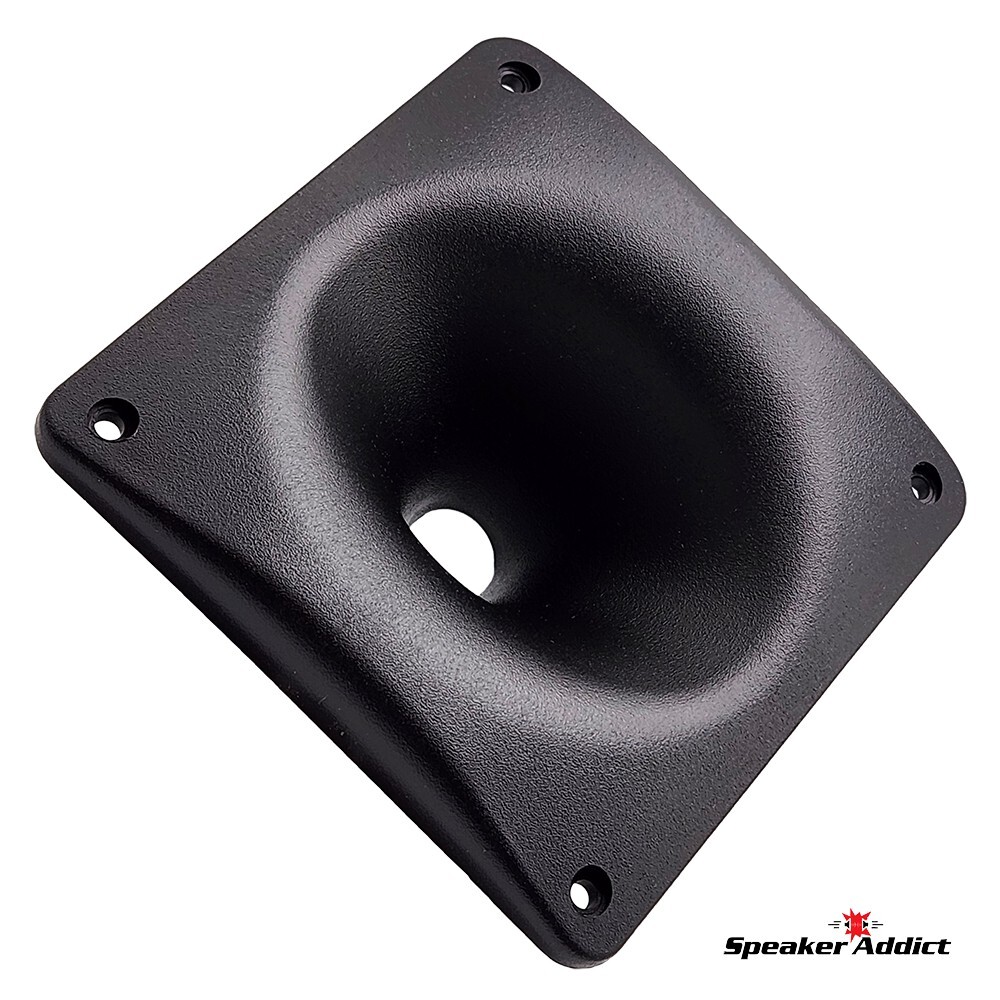 PAIR - Compression Driver Horn Tweeter Elliptical 7x7 waveguide 1.3" 8ohm Ti dia