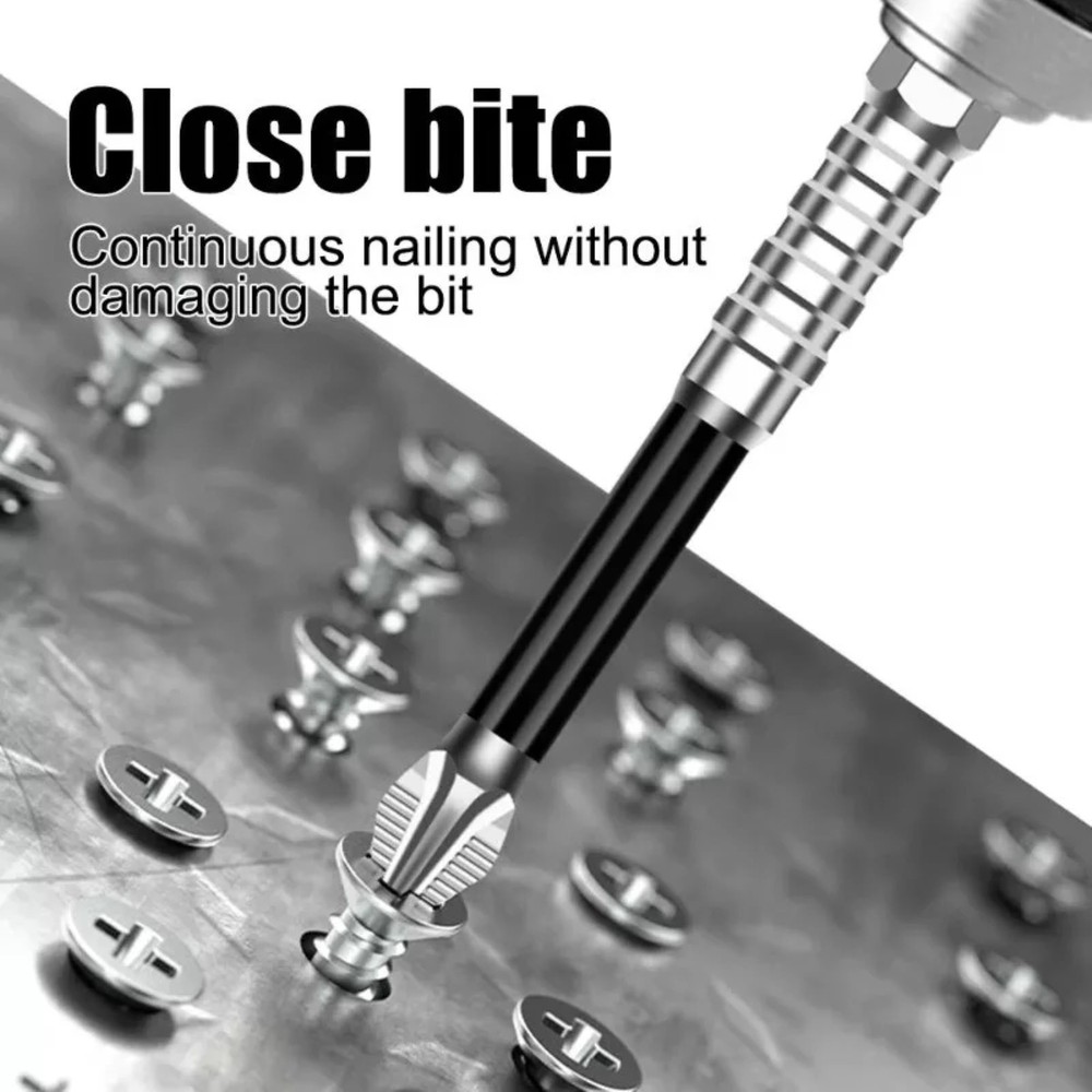Screwdriver Drill Bit Strong Magnetic DIY Tool Support Anti-Slip Grip System