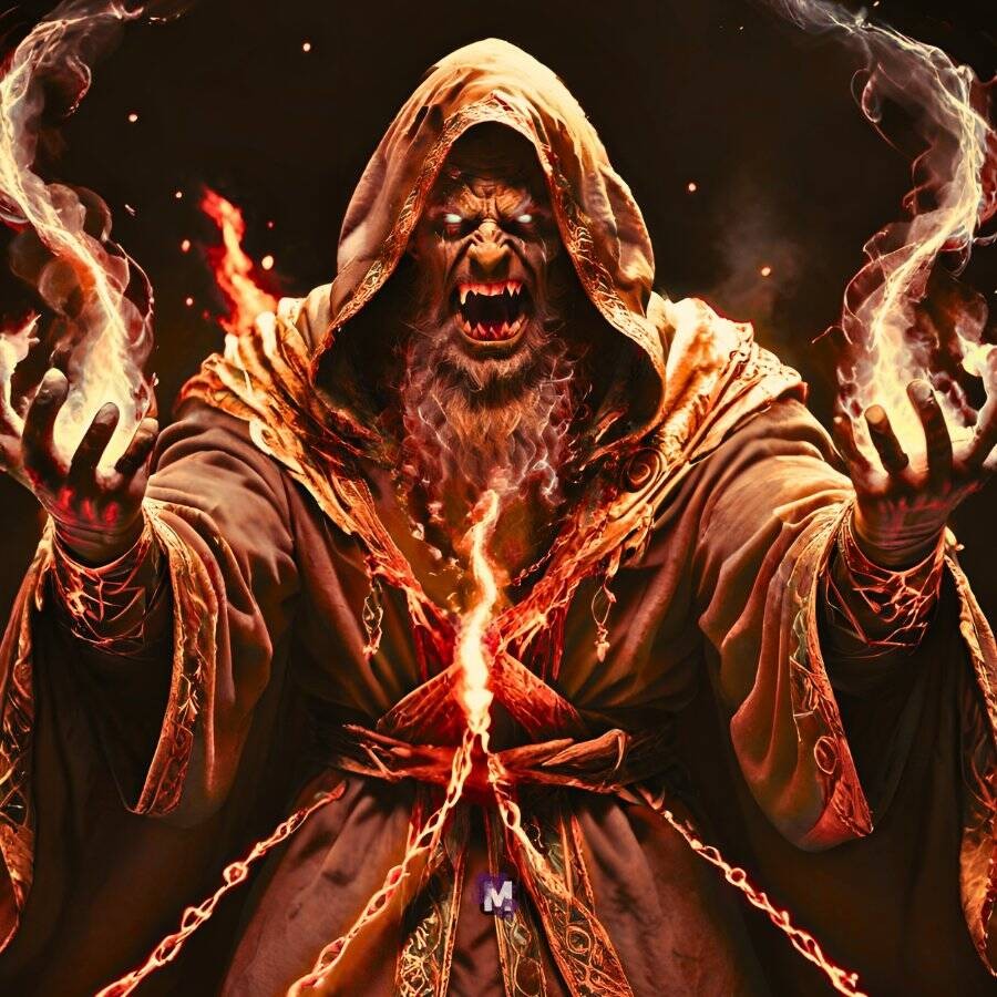 Direct Binding: Ba'alian Demon Malefic Sage! Infernal Magicks, Dominate Minds!