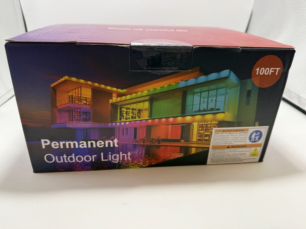 Permanent Outdoor Light  100ft