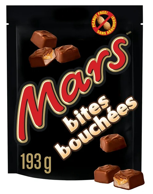 MARS, Peanut Free Chocolate Candy Bites, Sharing Bag, 193g