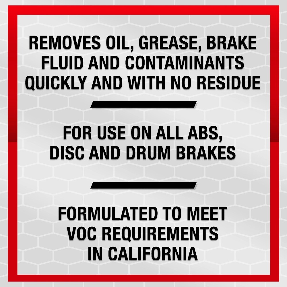 (6 pack) Brake Parts Cleaner, 14.5 oz