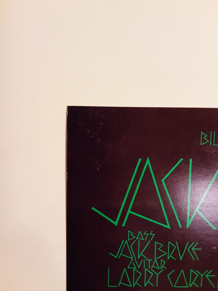 BG-220 POSTER / Original first, nearly Mint / Jack Bruce / Johnny Winter