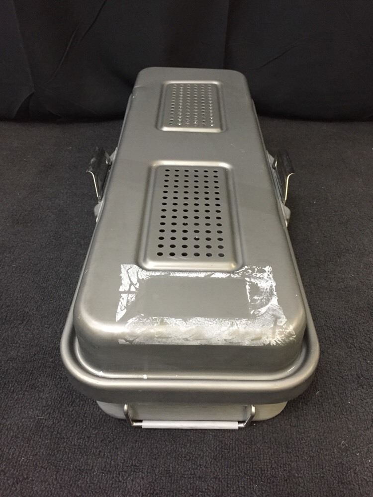 GENESIS CD5-61B Sterilization Large Endo Container 6" Deep Perforated Damaged
