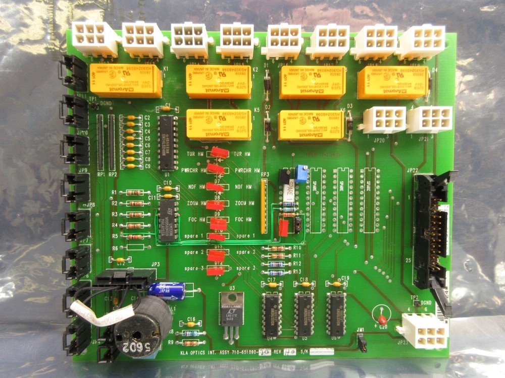 KLA Instruments 710-651090-20 Interface Board PCB 2132 200mm Wafer Used Working