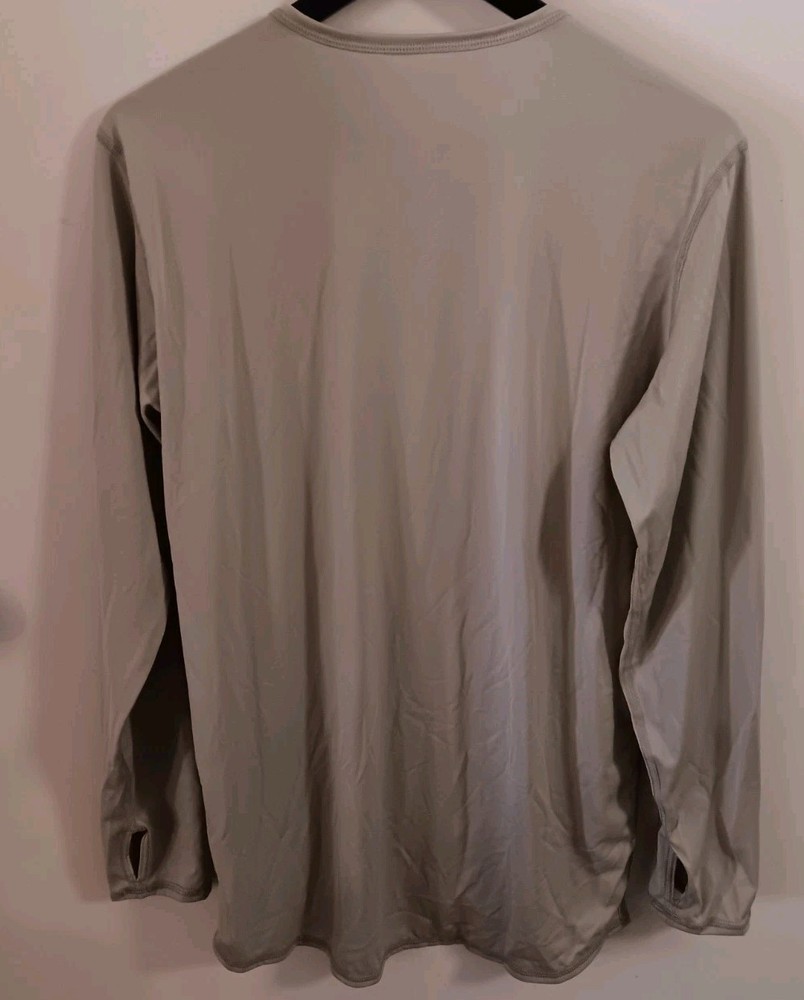 POLARTEC COLD WEATHER UNDERSHIRT TAN Medium Regular NEW WITH TAGS