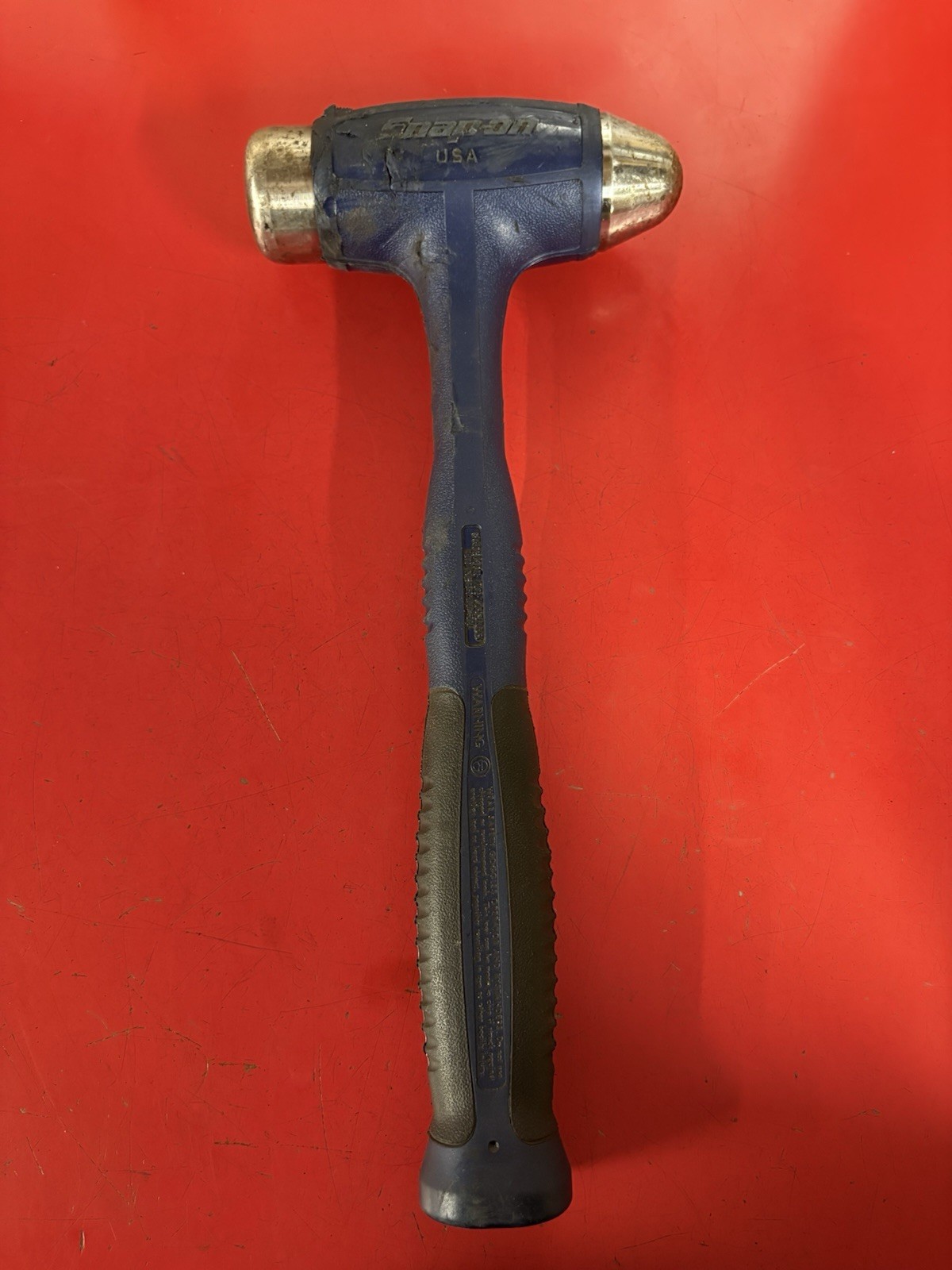 Snap-On Tools HBBD32 32 oz Ball Peen Soft Grip Dead Blow Hammer Blue