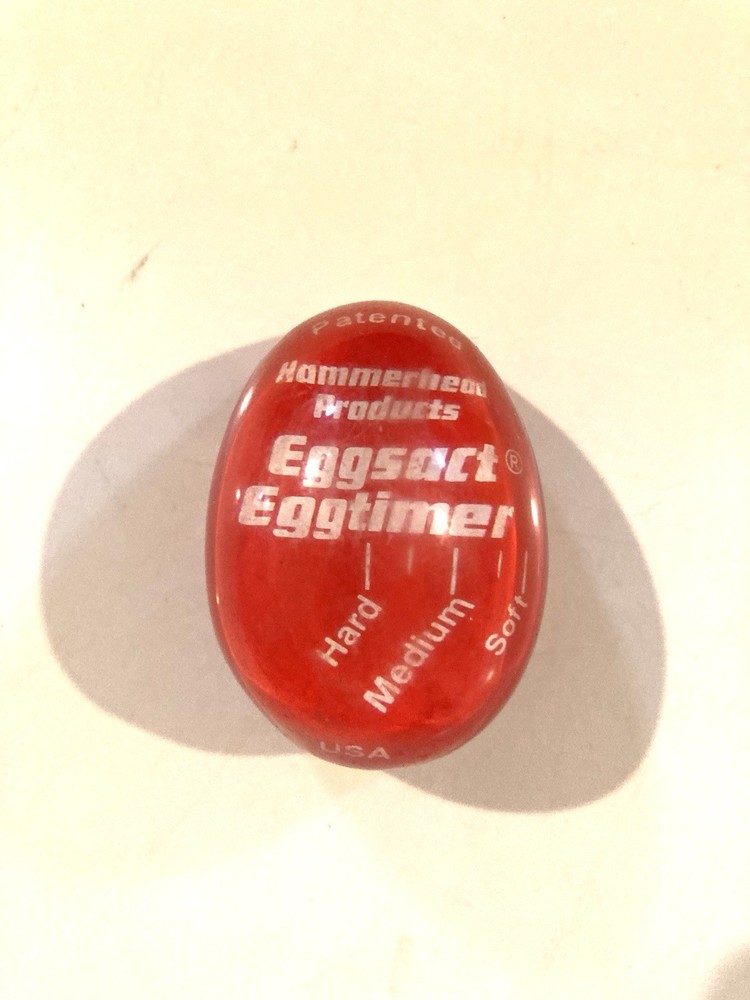 Vintage Hammerhead Products Eggsact Eggtimer Boiled Egg Timer