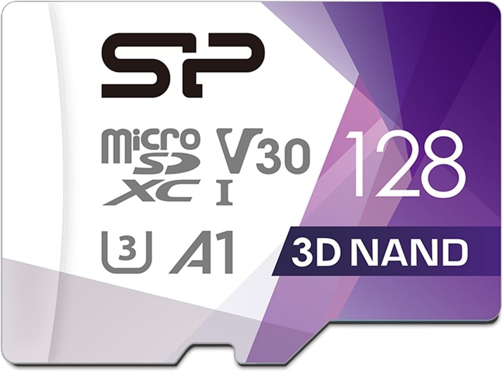 Versatile 128GB Micro SD Card U3 SDXC - Drop & Temperature Proof for All Devices